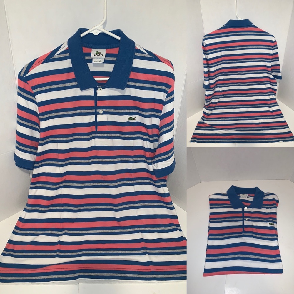 Lacoste Stripe Shirt Top For Men